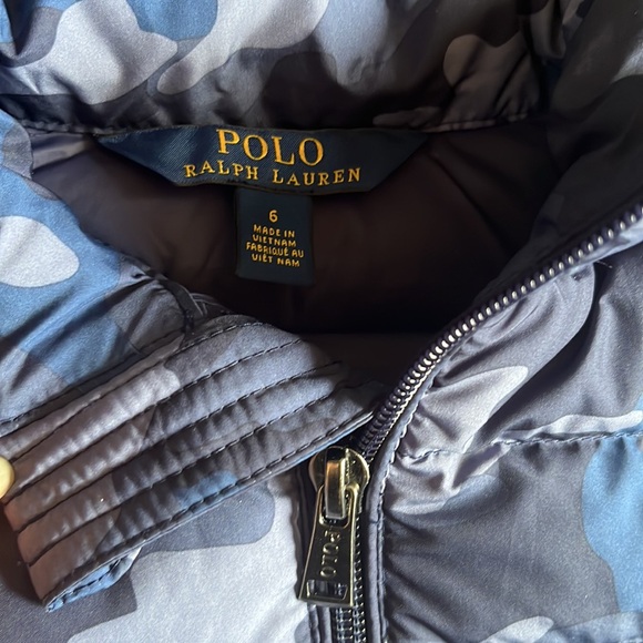 Polo Ralph Lauren Blue camo jacket - Picture 7 of 12